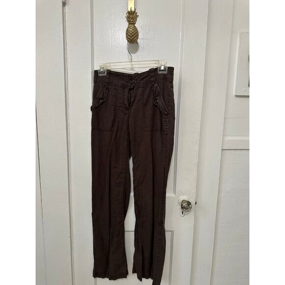 H & M women’s size 4 brown pants - Picture 1 of 8